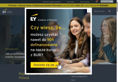 ERNST & YOUNG Sp. z o.o. ACADEMY OF BUSINESS Sp. k.